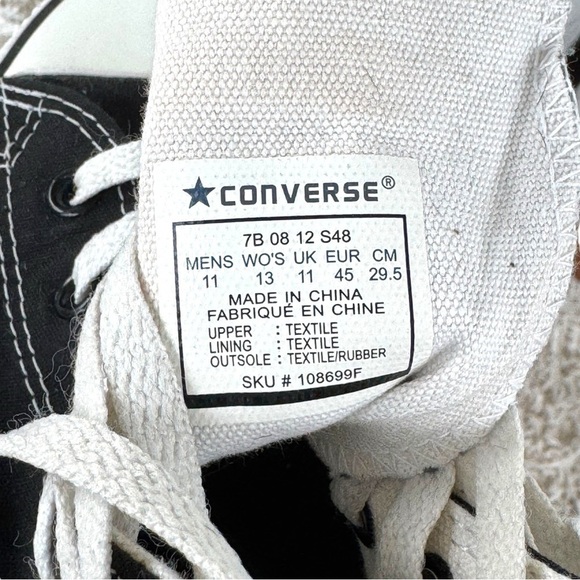 Men's Converse All Star Chuck Taylor Hi 'Crowd' High Top Sneakers Black | Sz 11 - Picture 15 of 15